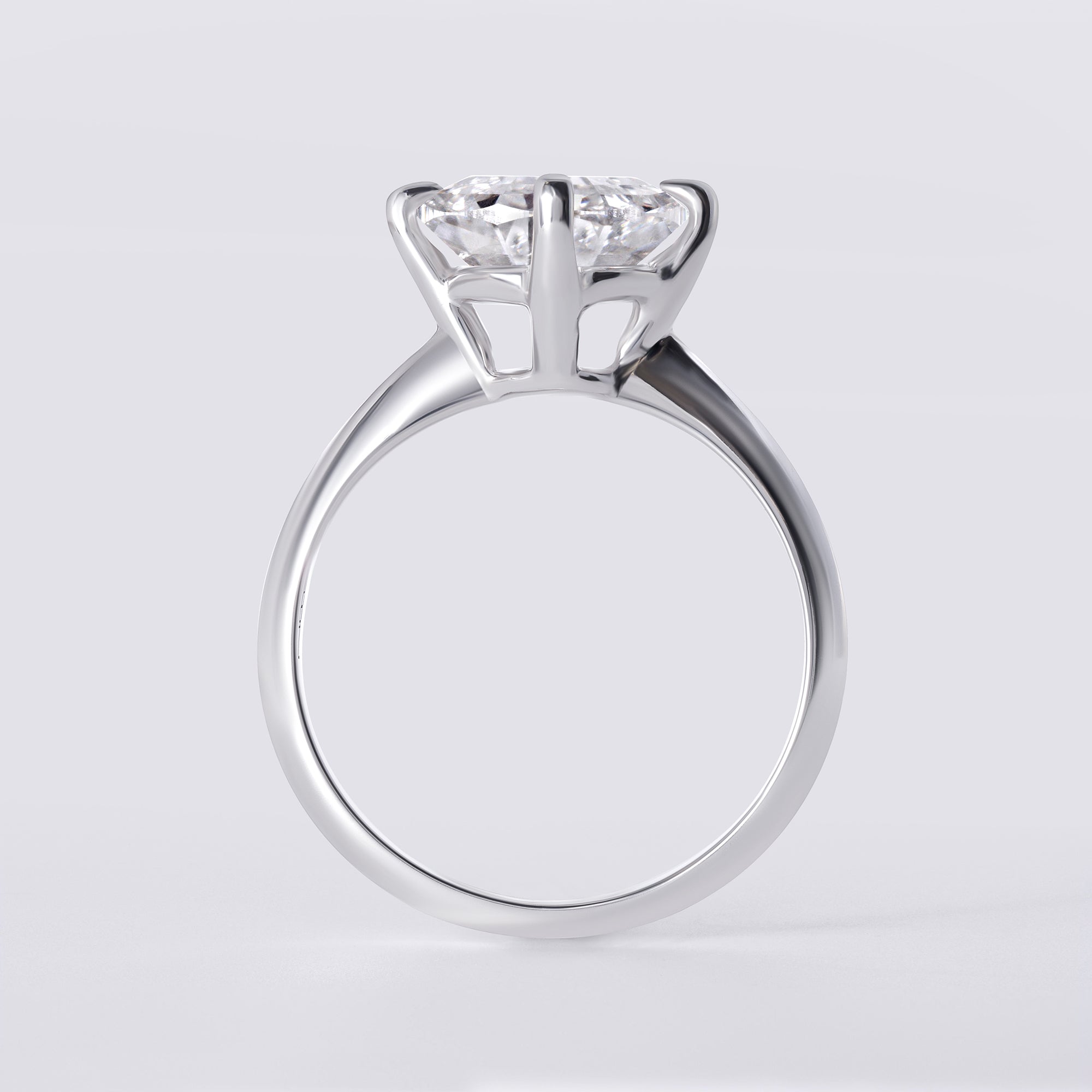 Soleil 3.03 CTW Round Diamond Solitaire Engagement Ring