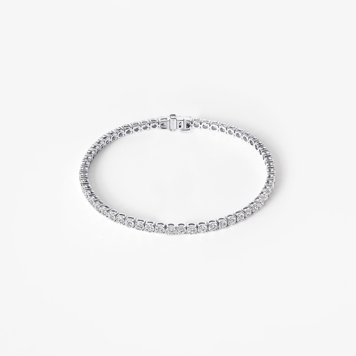 Round Diamond Tennis Bracelet