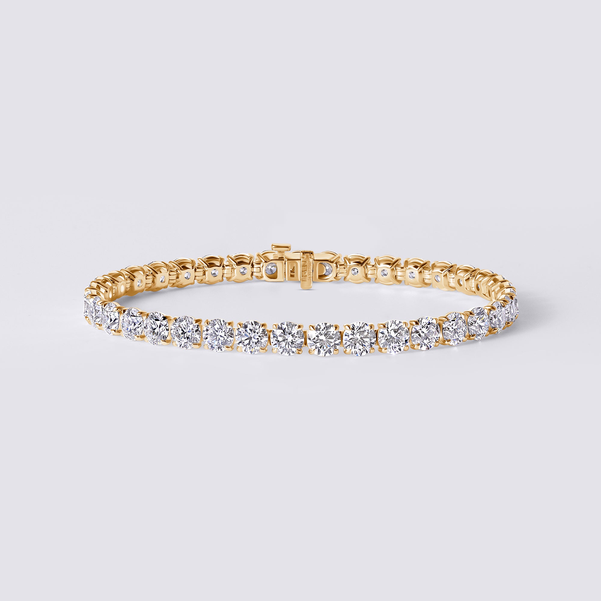 Round Diamond 4 Prong Tennis Bracelet