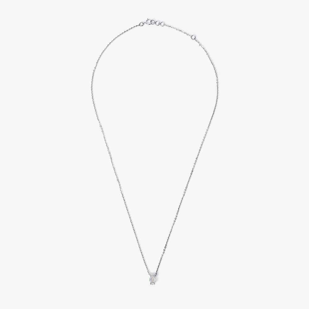 Diamond Initial Pendant Necklace