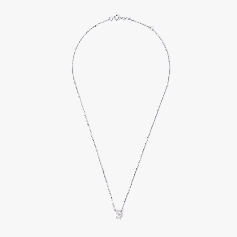 Diamond Initial Pendant Necklace