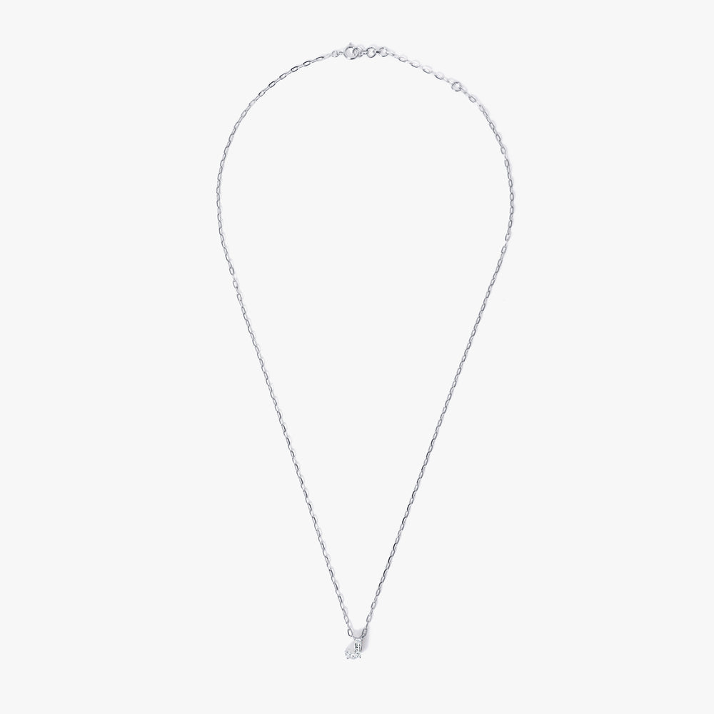 Diamond Initial Pendant Necklace