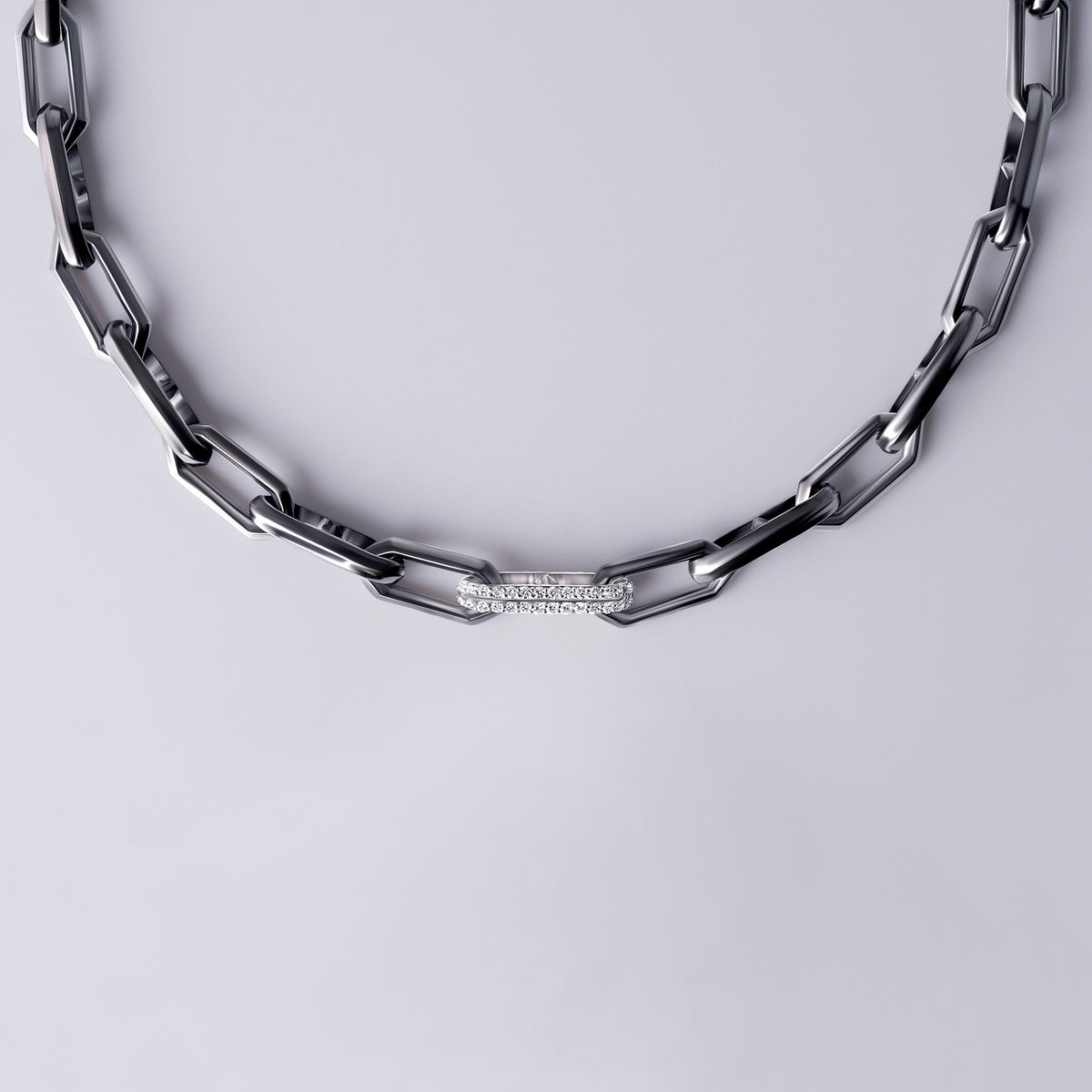 Legacy Link Black Necklace