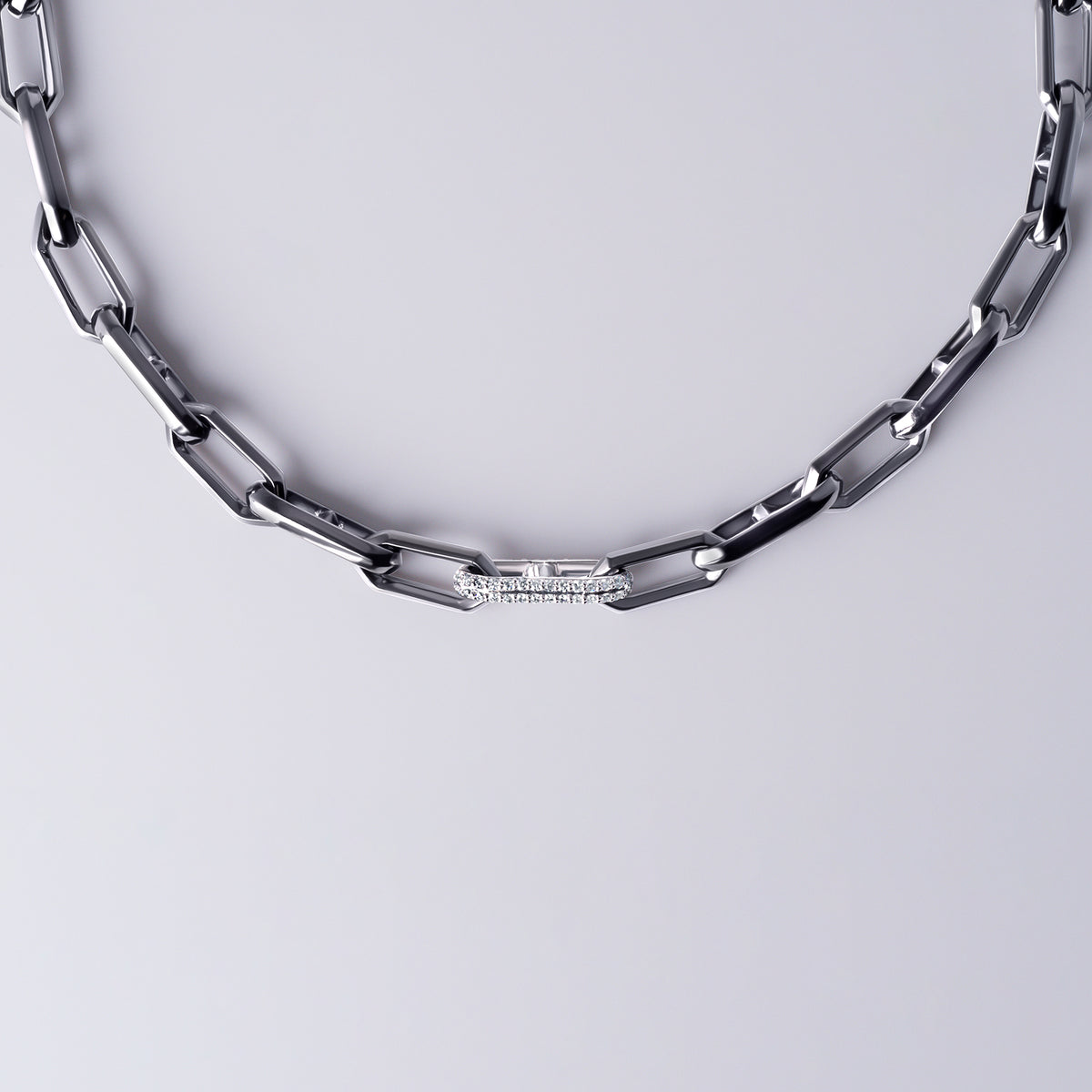 Legacy Link Black Necklace