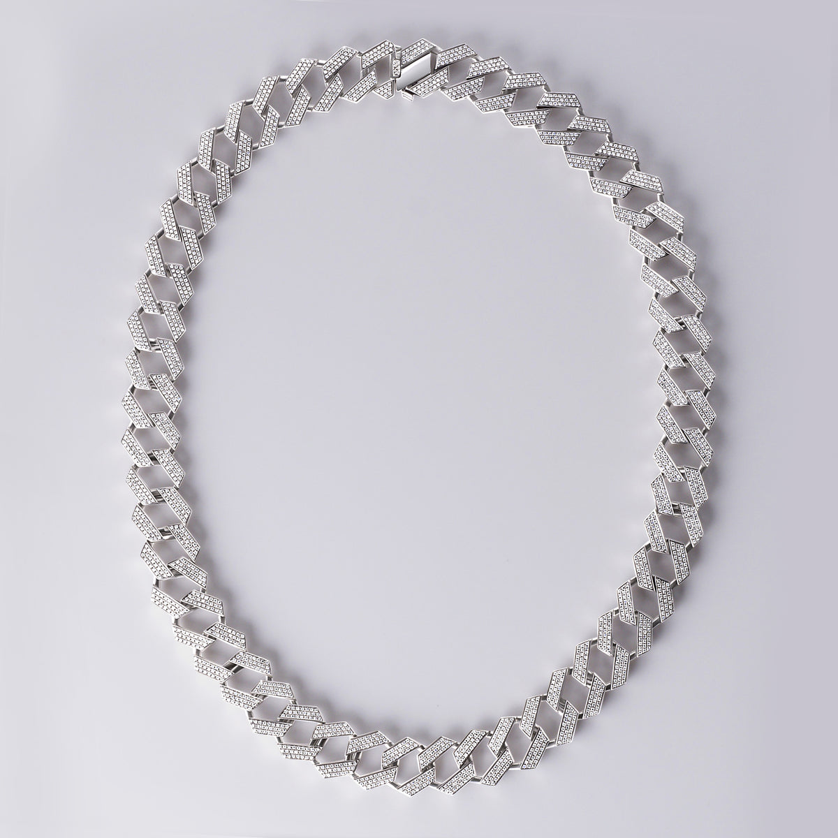 Legacy Couture Pave Signature Link Necklace