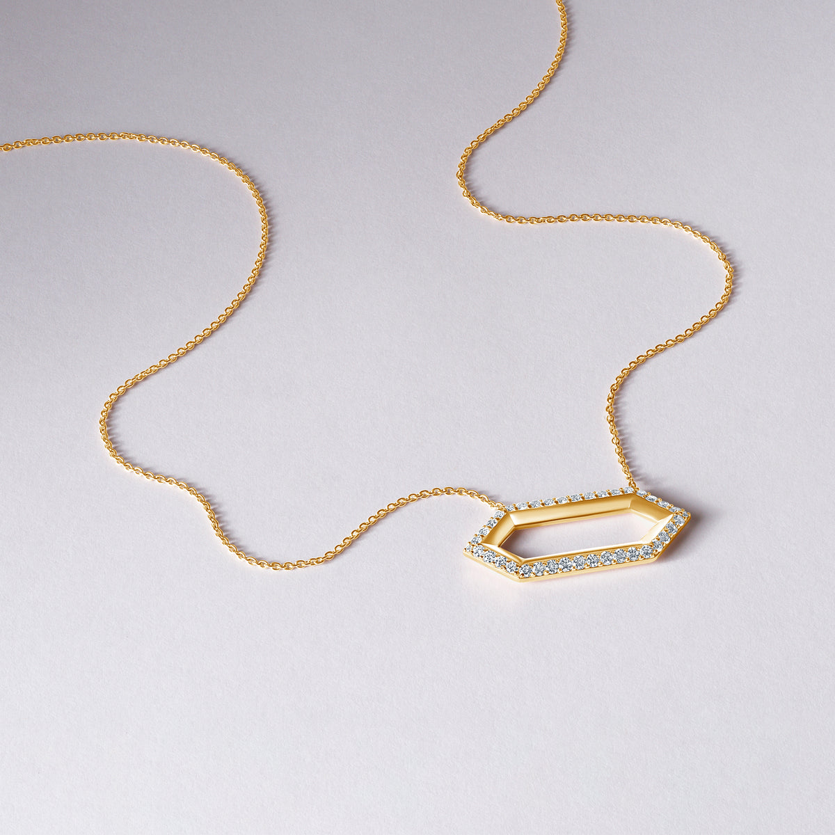 Legacy Love Pendant Necklace In 14K Yellow Gold