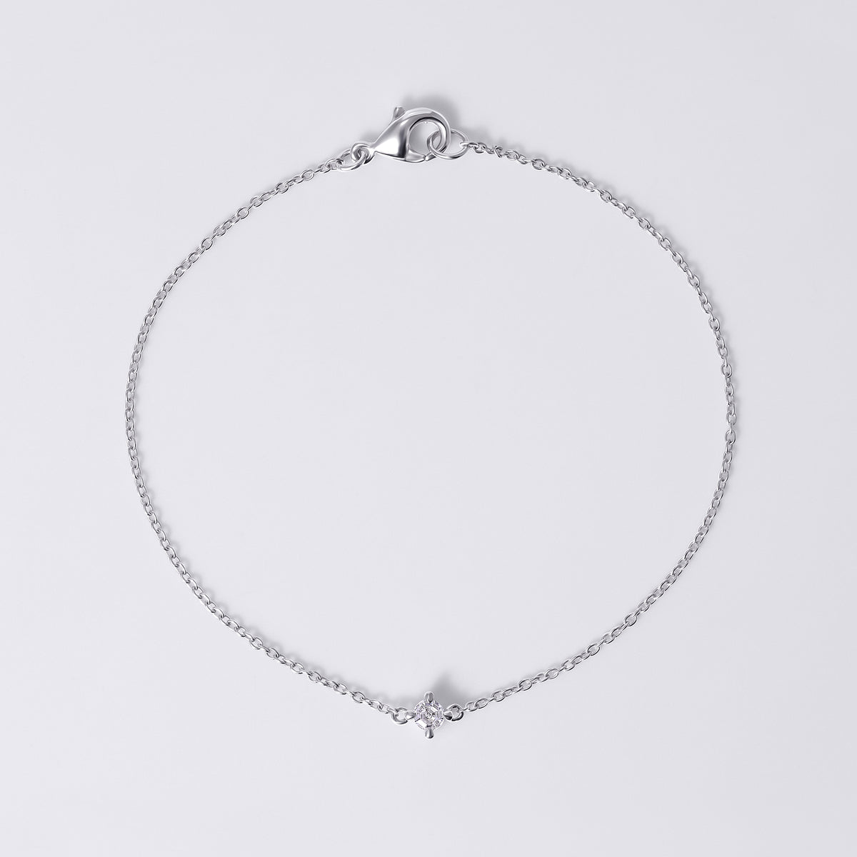 Soleil 0.10 CTW Round Diamond Solitaire Bracelet