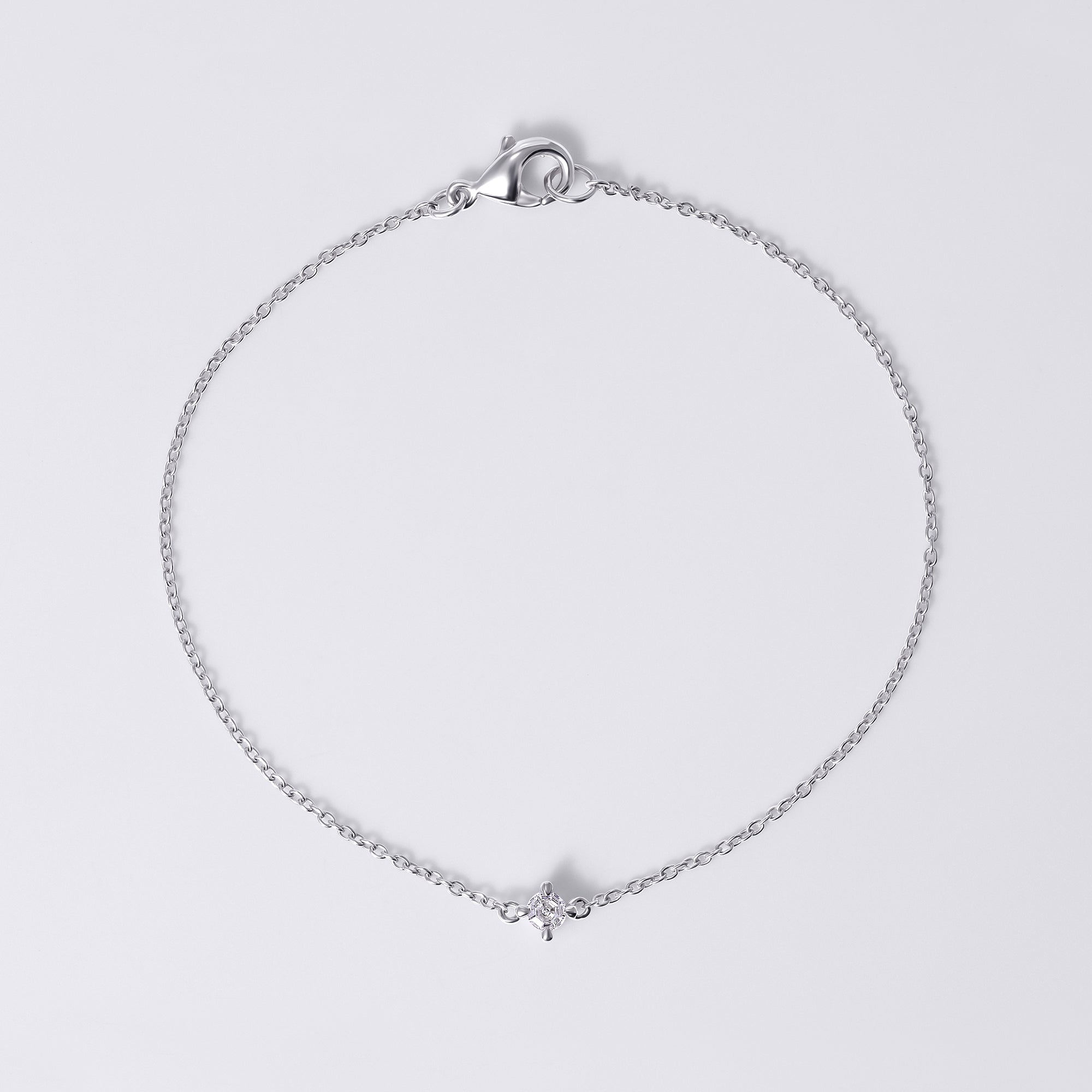 Soleil 0.10 CTW Round Diamond Solitaire Bracelet