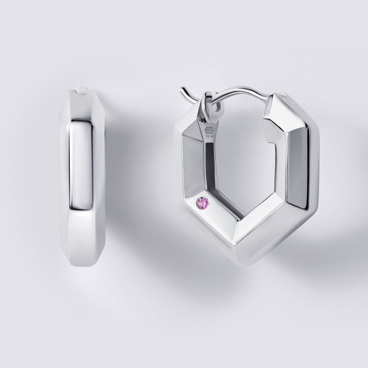 Legacy Love Sterling Silver Necklace & Earring Bundle