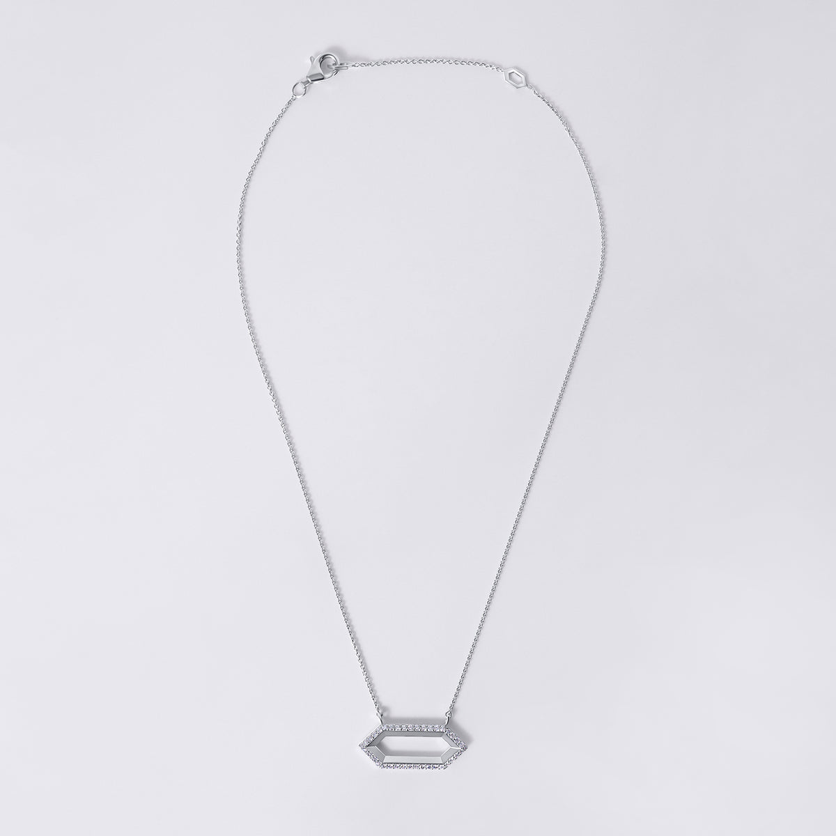 Legacy Love Diamond Pendant Necklace, Sterling Silver