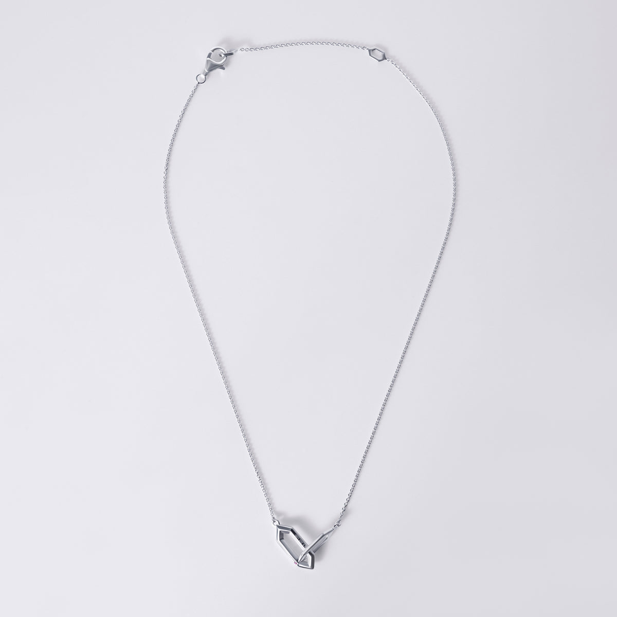 Legacy Love Interlocking Necklace, Sterling Silver