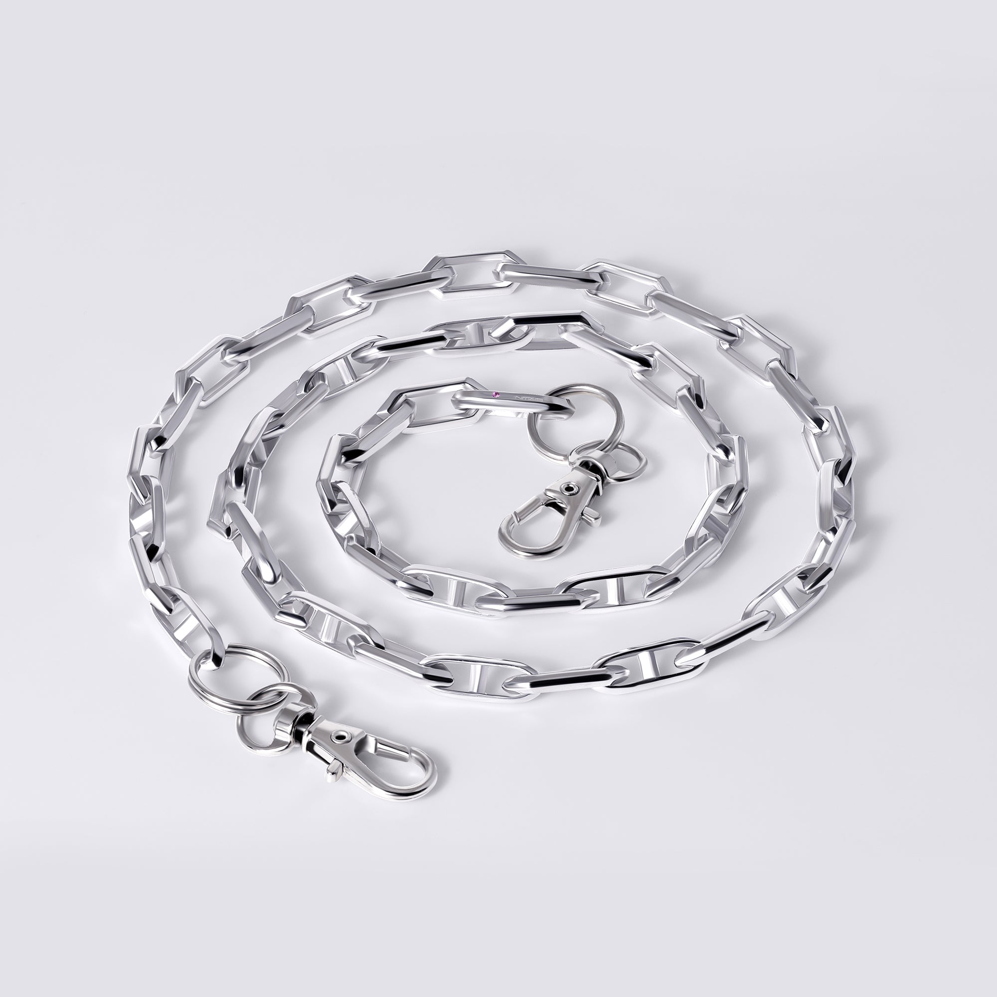 Legacy Link Silver Wallet Chain