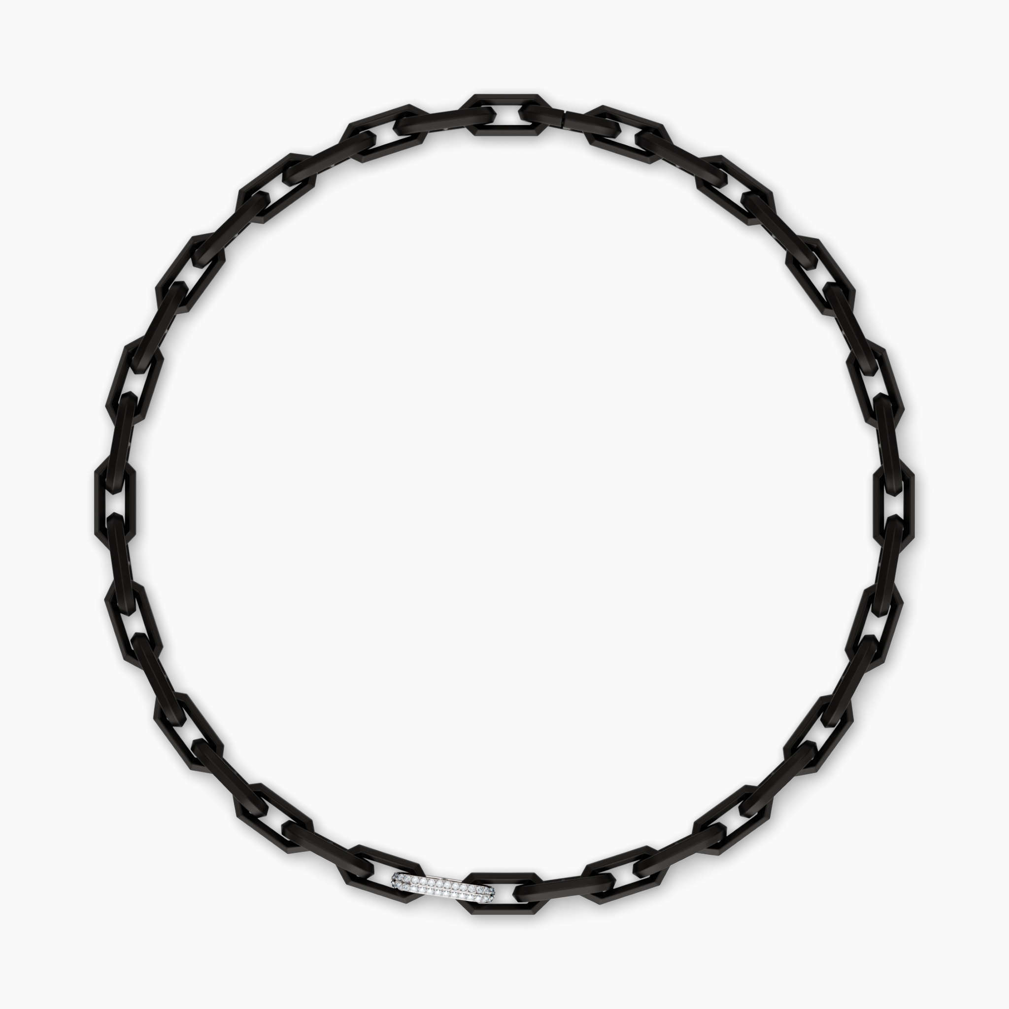 Legacy Link Black Necklace