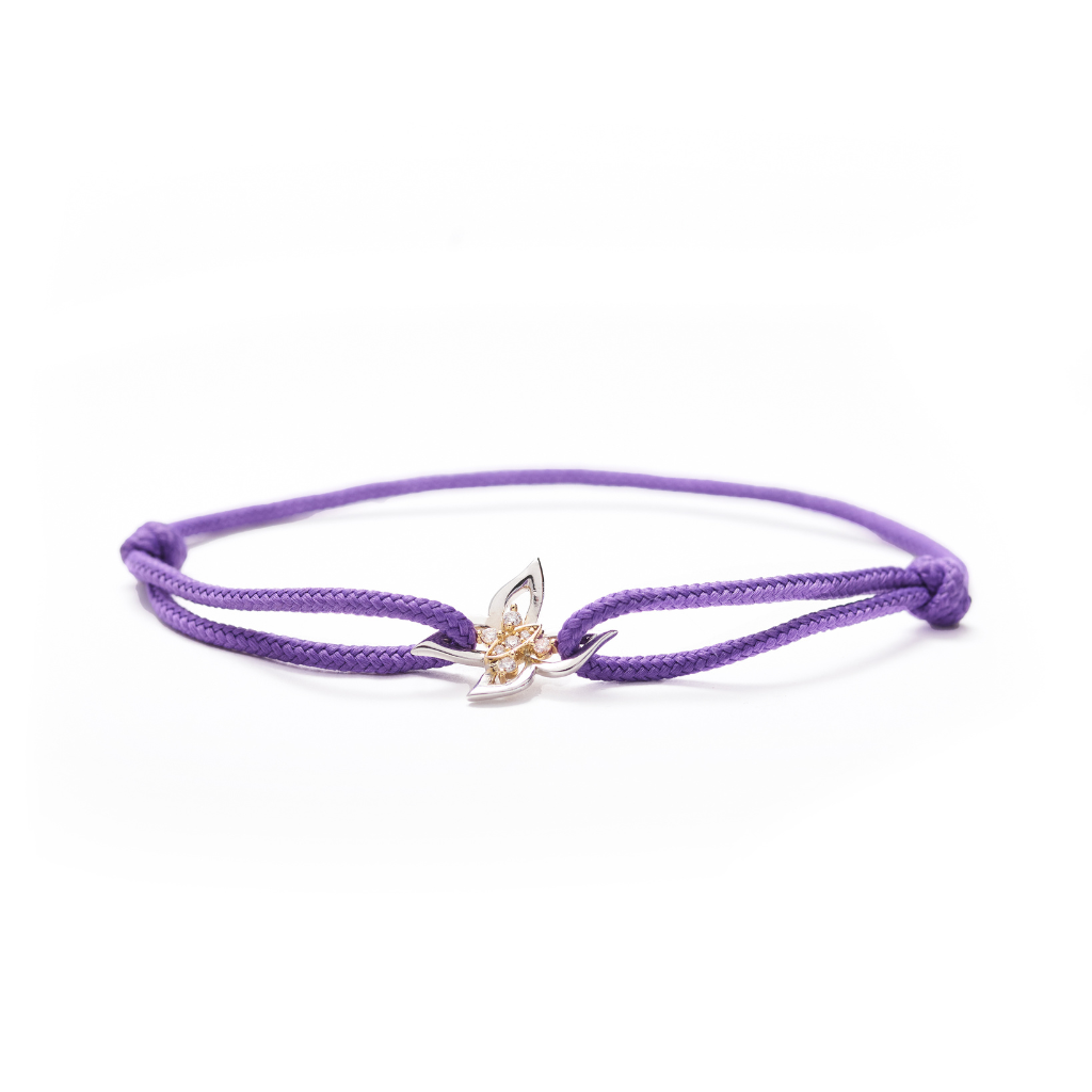 Metamorphosis Butterfly Chord Bracelet