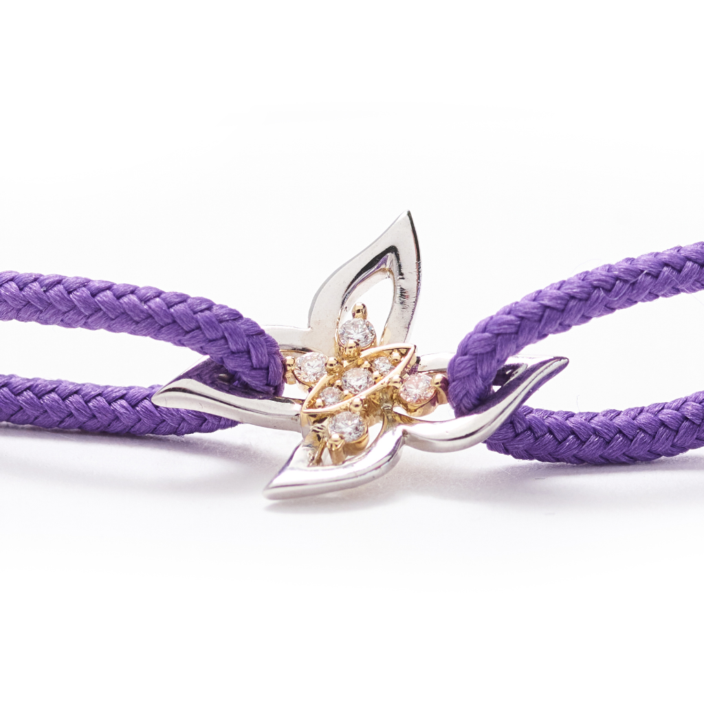 Metamorphosis Butterfly Chord Bracelet