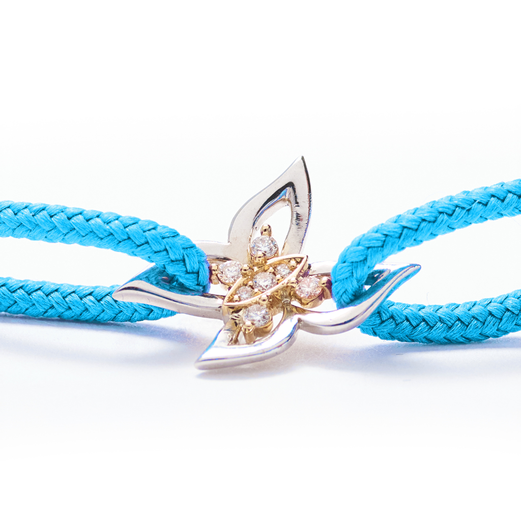 Metamorphosis Butterfly Chord Bracelet