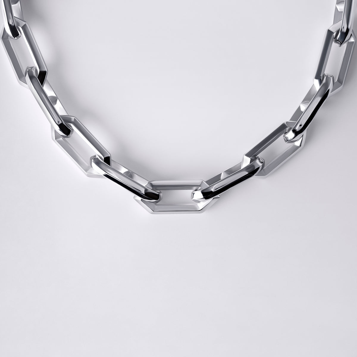 Heavy Legacy Link Silver Necklace
