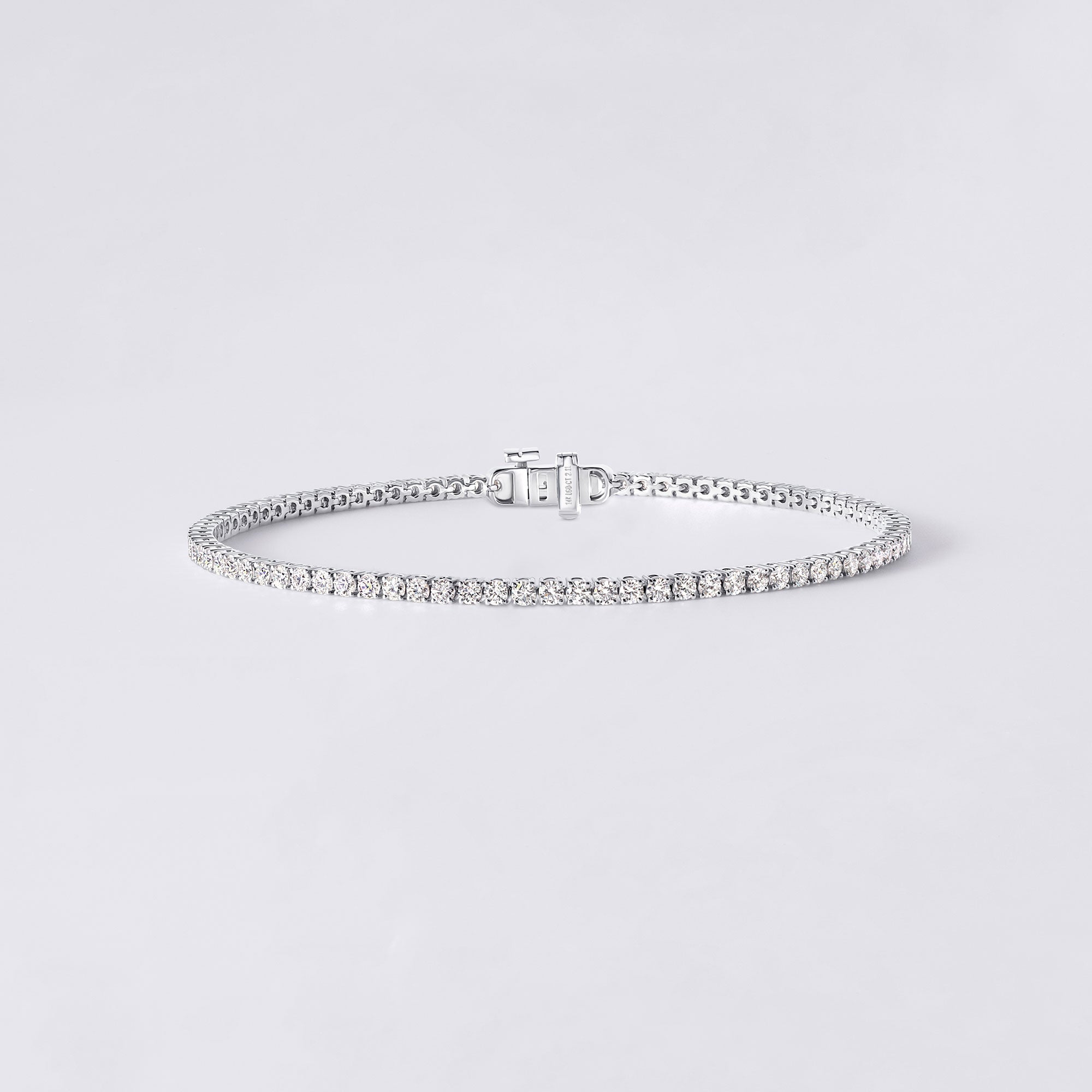 Round Diamond 4 Prong Tennis Bracelet