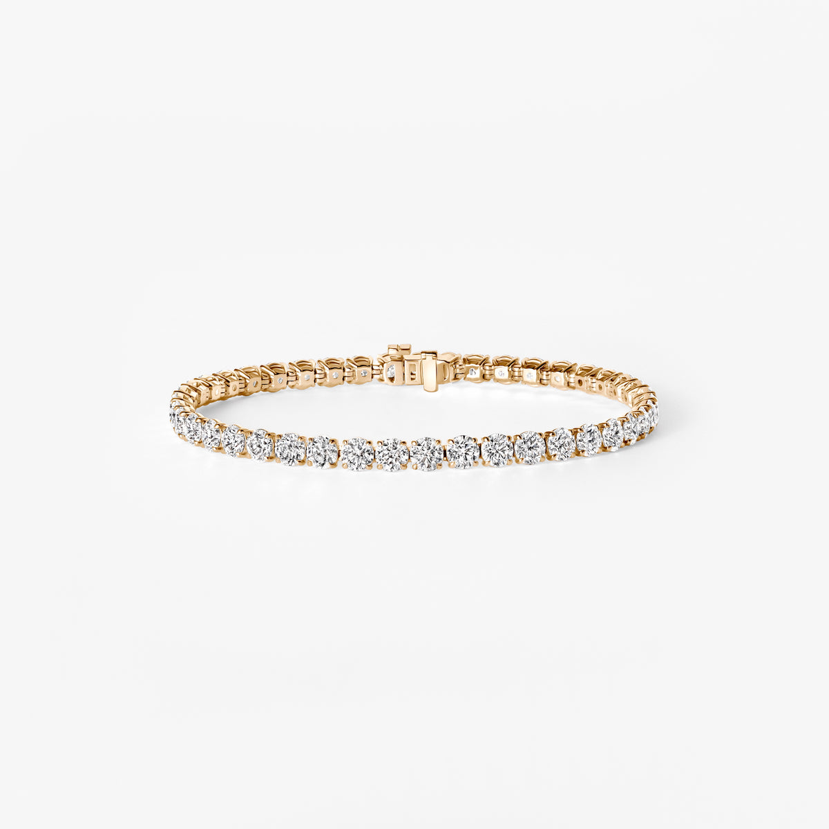 Round Diamond Tennis Bracelet