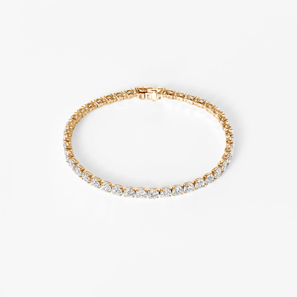 Round Diamond Tennis Bracelet