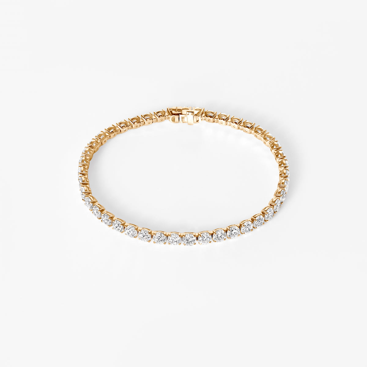 Round Diamond Tennis Bracelet