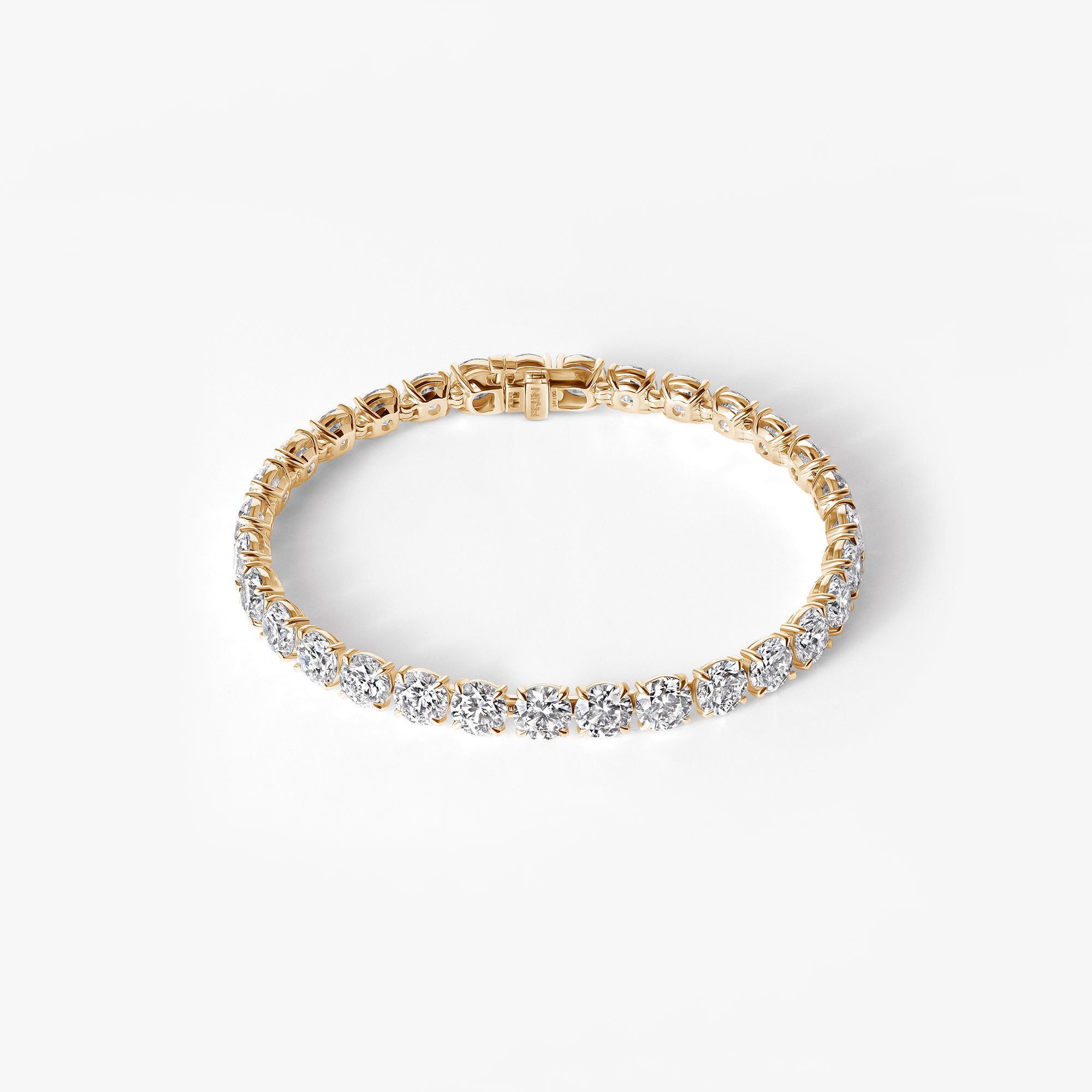 Round Diamond Tennis Bracelet