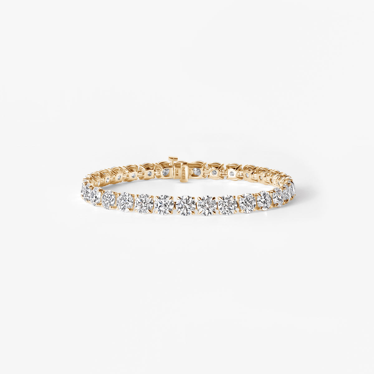 Round Diamond Tennis Bracelet