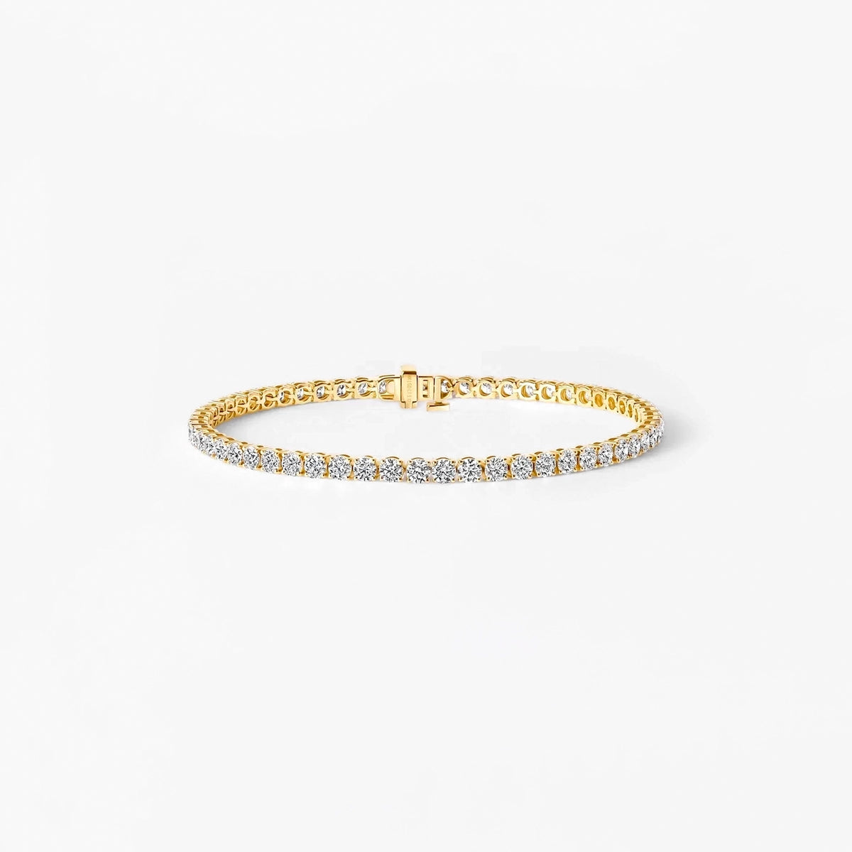 Round Diamond Tennis Bracelet