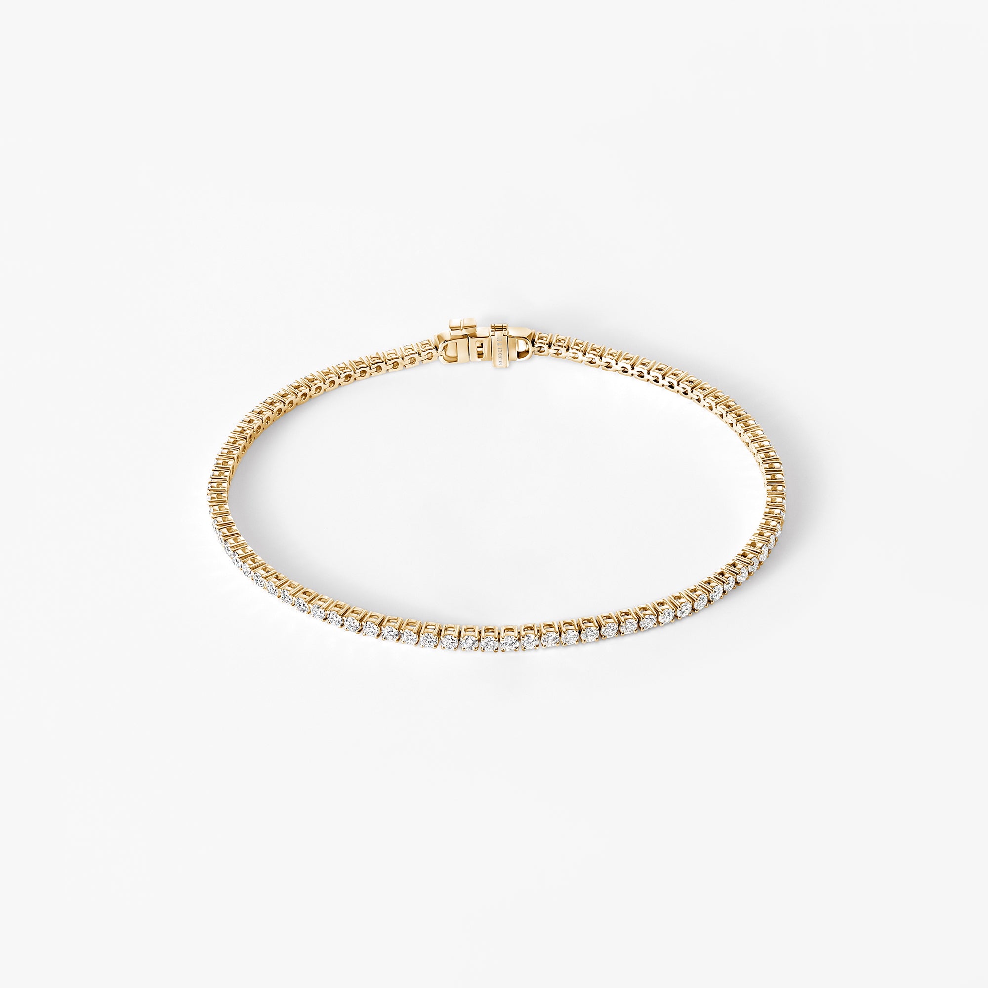 Round Diamond Tennis Bracelet