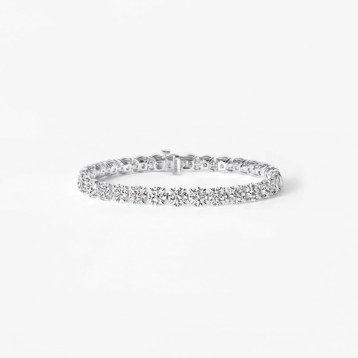Round Diamond Tennis Bracelet
