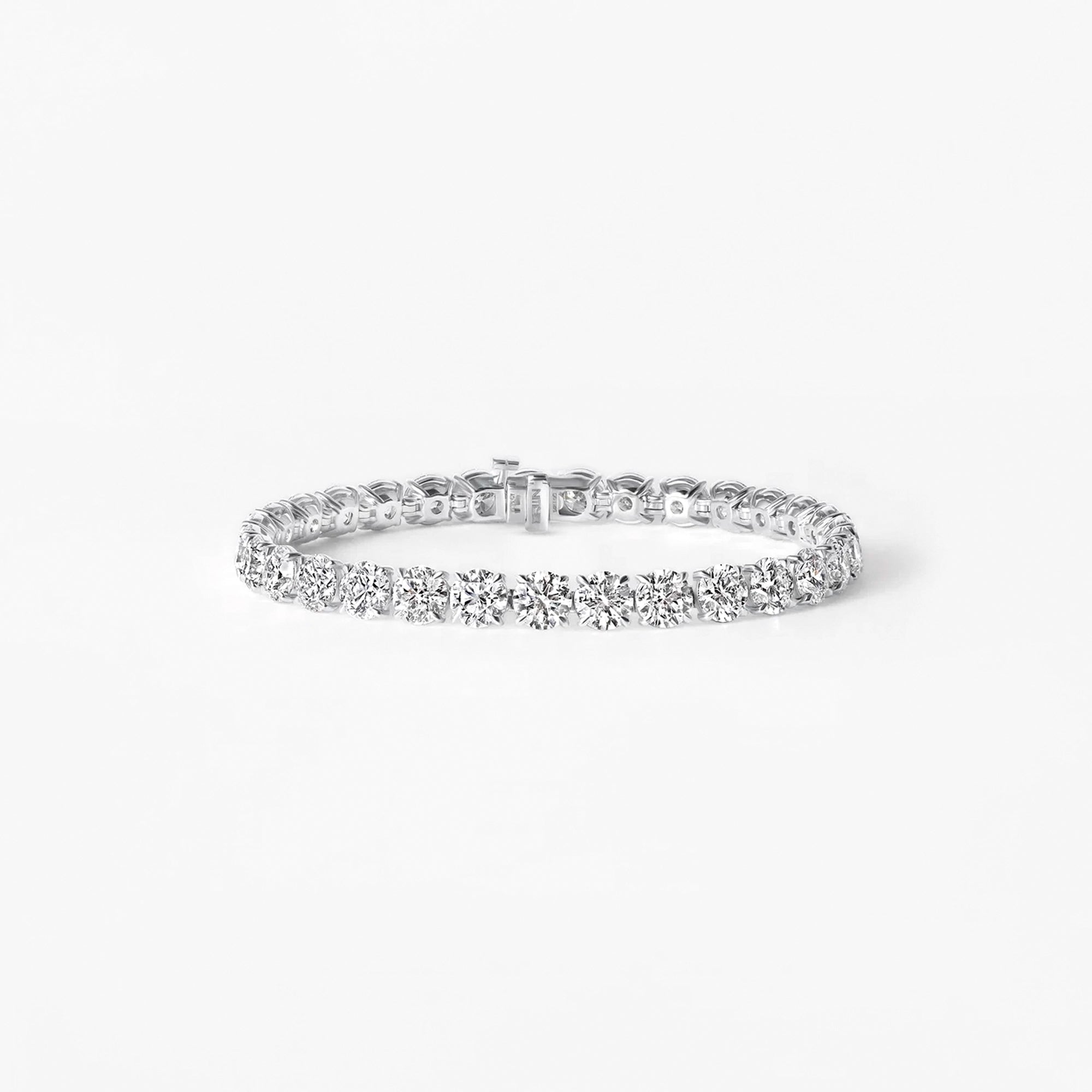 Round Diamond Tennis Bracelet