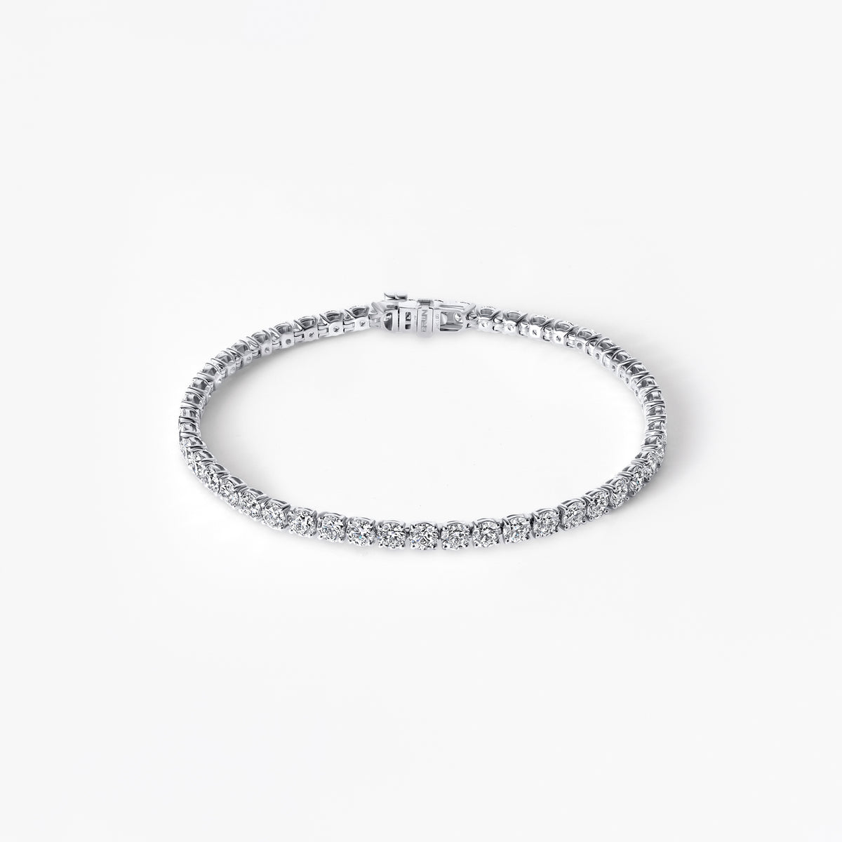Round Diamond Tennis Bracelet