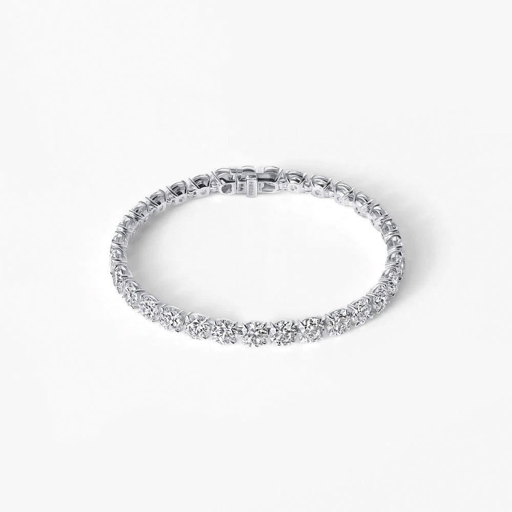 Round Diamond Tennis Bracelet