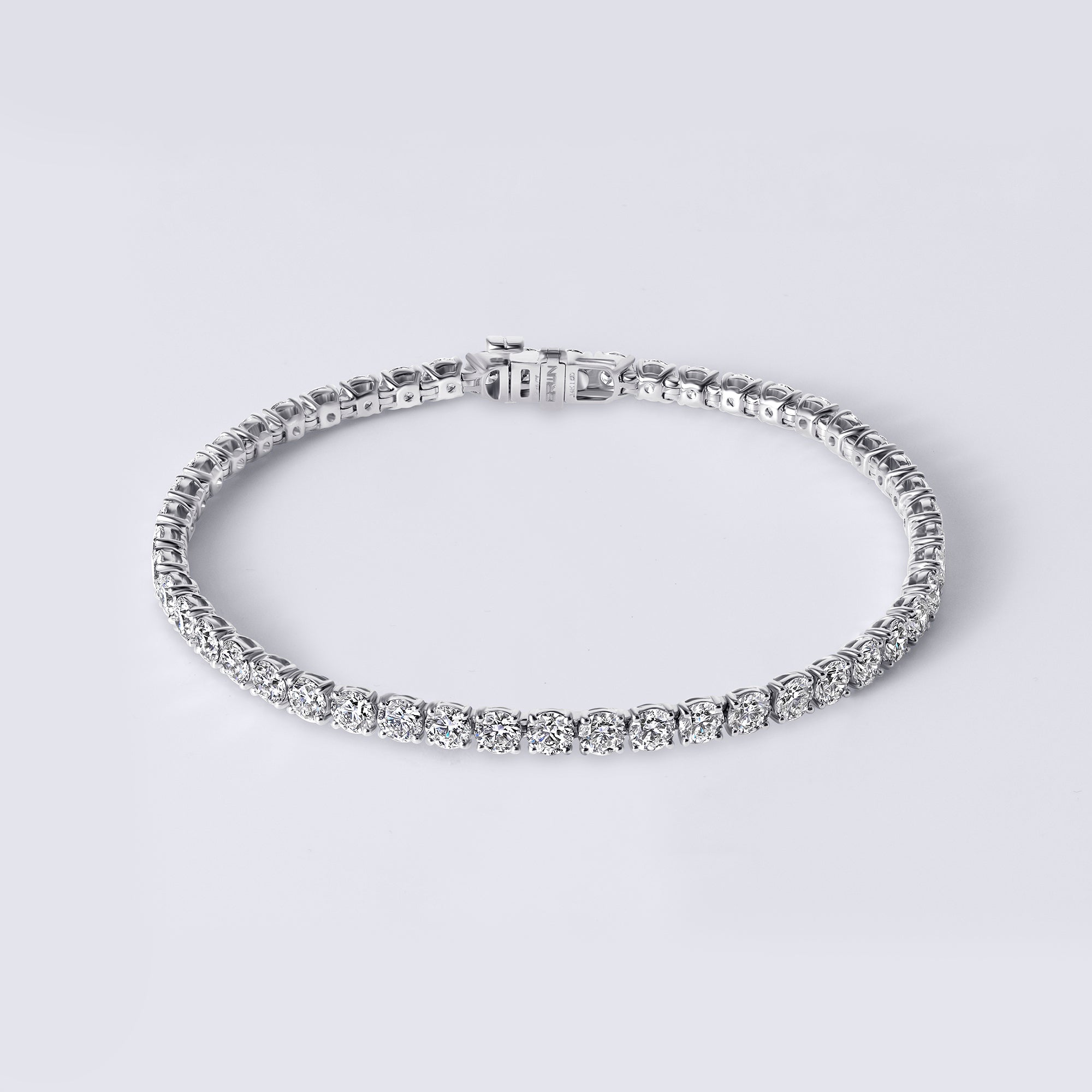 Round Diamond 4 Prong Tennis Bracelet