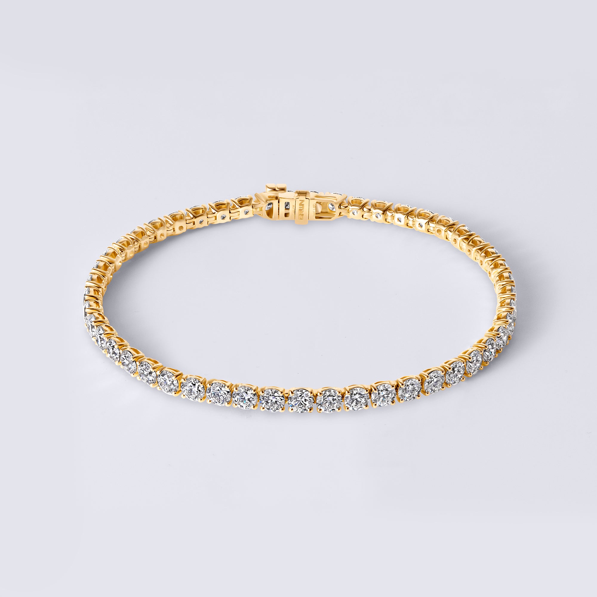 Round Diamond 4 Prong Tennis Bracelet