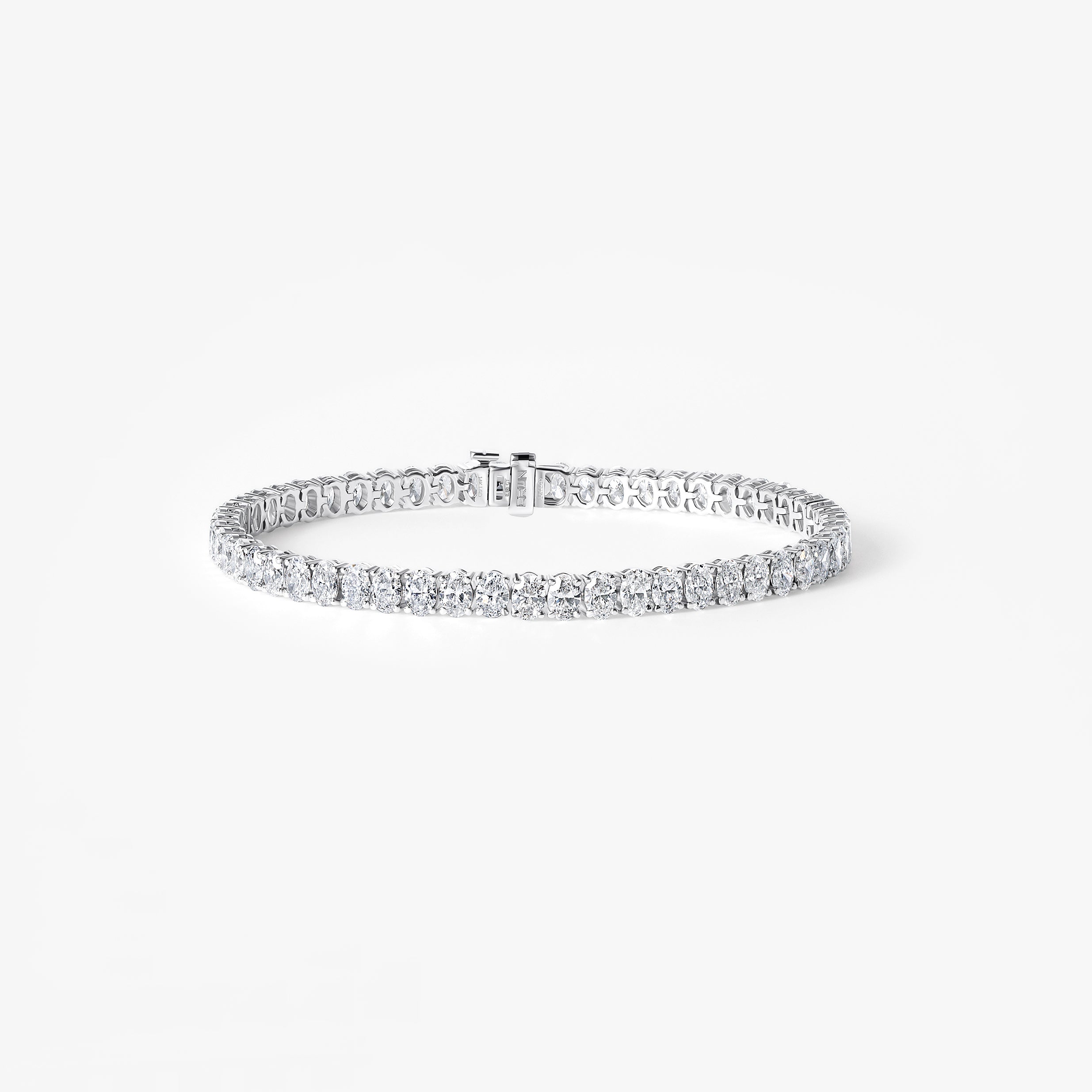 Oval Diamond Tennis Bracelet