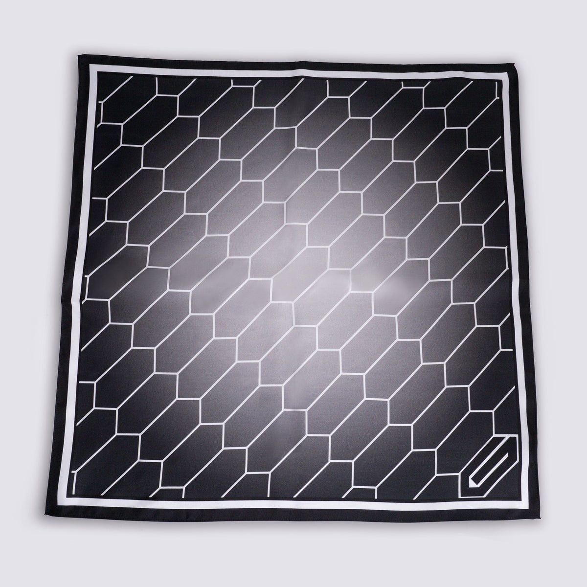 GRWN Hex Scarf, Black