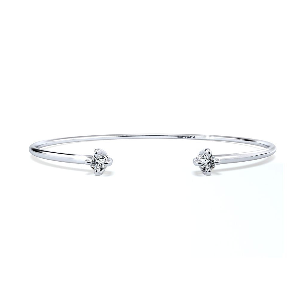 Soleil Diamond Cuff Bracelet