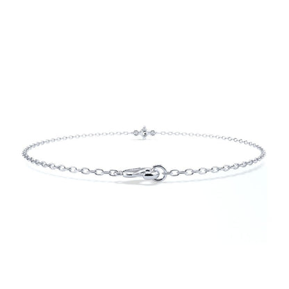 Soleil Diamond Solitaire Bracelet