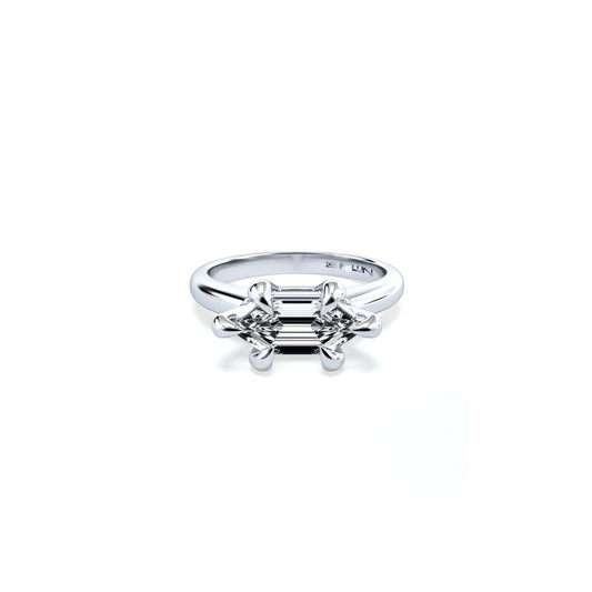 Soleil Luminaire Solitaire Ring