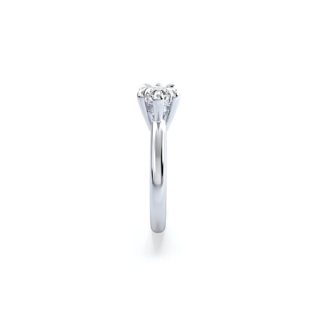 Soleil Luminaire Solitaire Ring