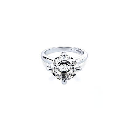 Soleil Round Solitaire Ring