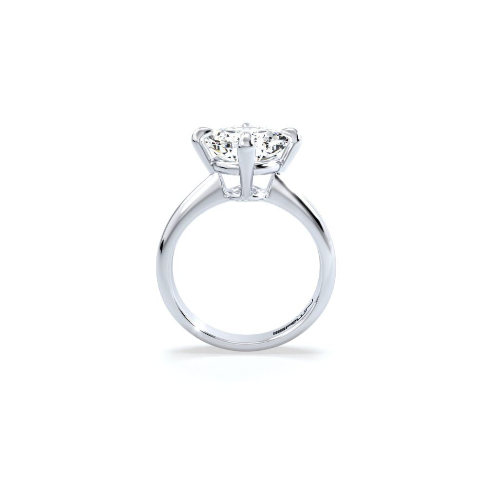 Soleil Round Solitaire Ring