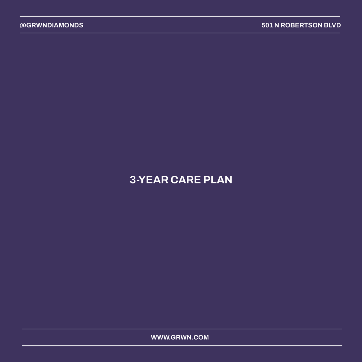 3-Year Care Plan
